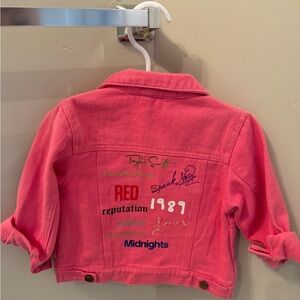 Swiftie Toddler Girl Jean Jacket